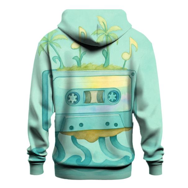 Floating Tape Island hoodie styles