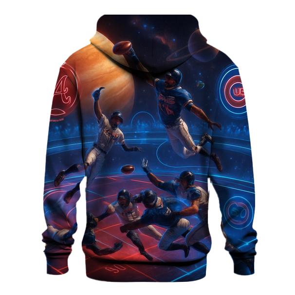 Galactic Gridiron Rivalry hoodie styles