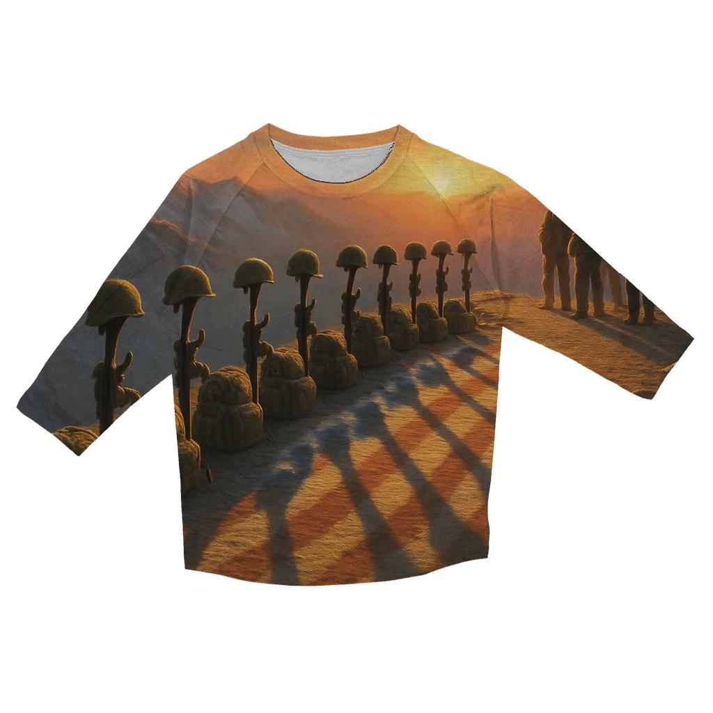 Mountain Ridge Honor Line personalized 3/4 sleeve tees