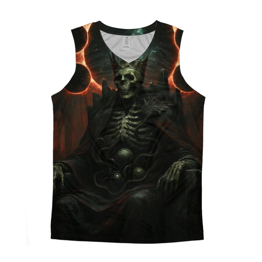 Celestial Plague King trendy fitted tank tops