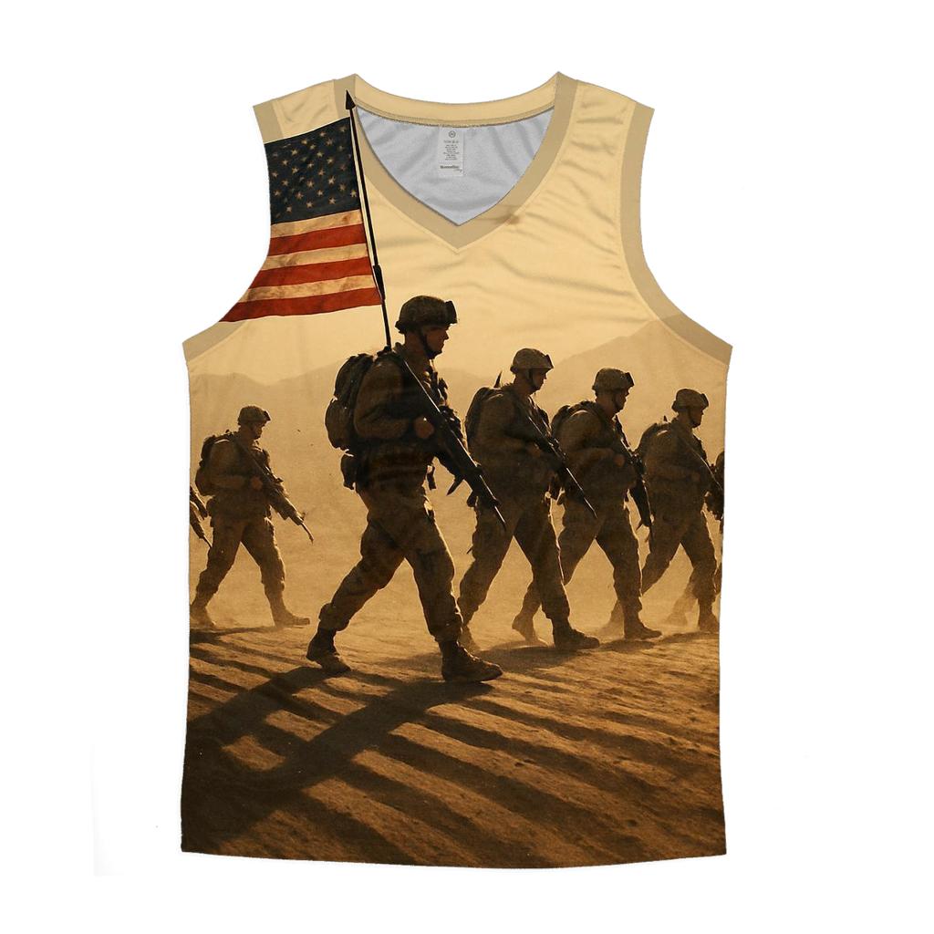 Desert Wind Banner Patrol trendy fitted tank tops