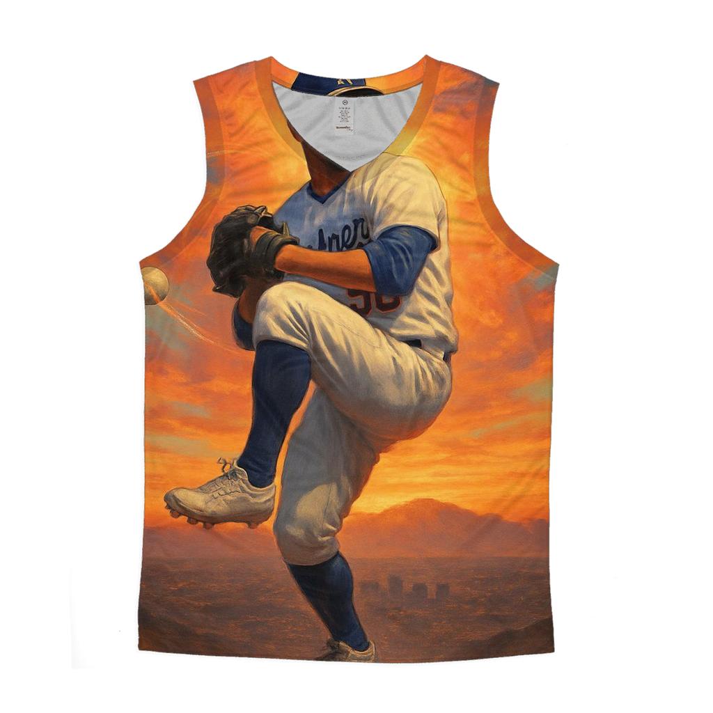 Sunset Windup Over Chavez Haze casual summer tank tops