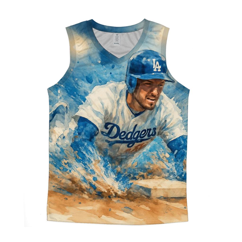 Watercolor Stolen Base Burst custom tank tops