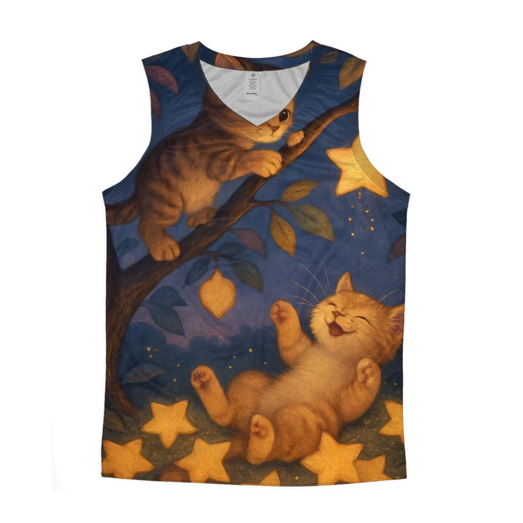 Star Orchard Harvest Cats personalized athletic tanks
