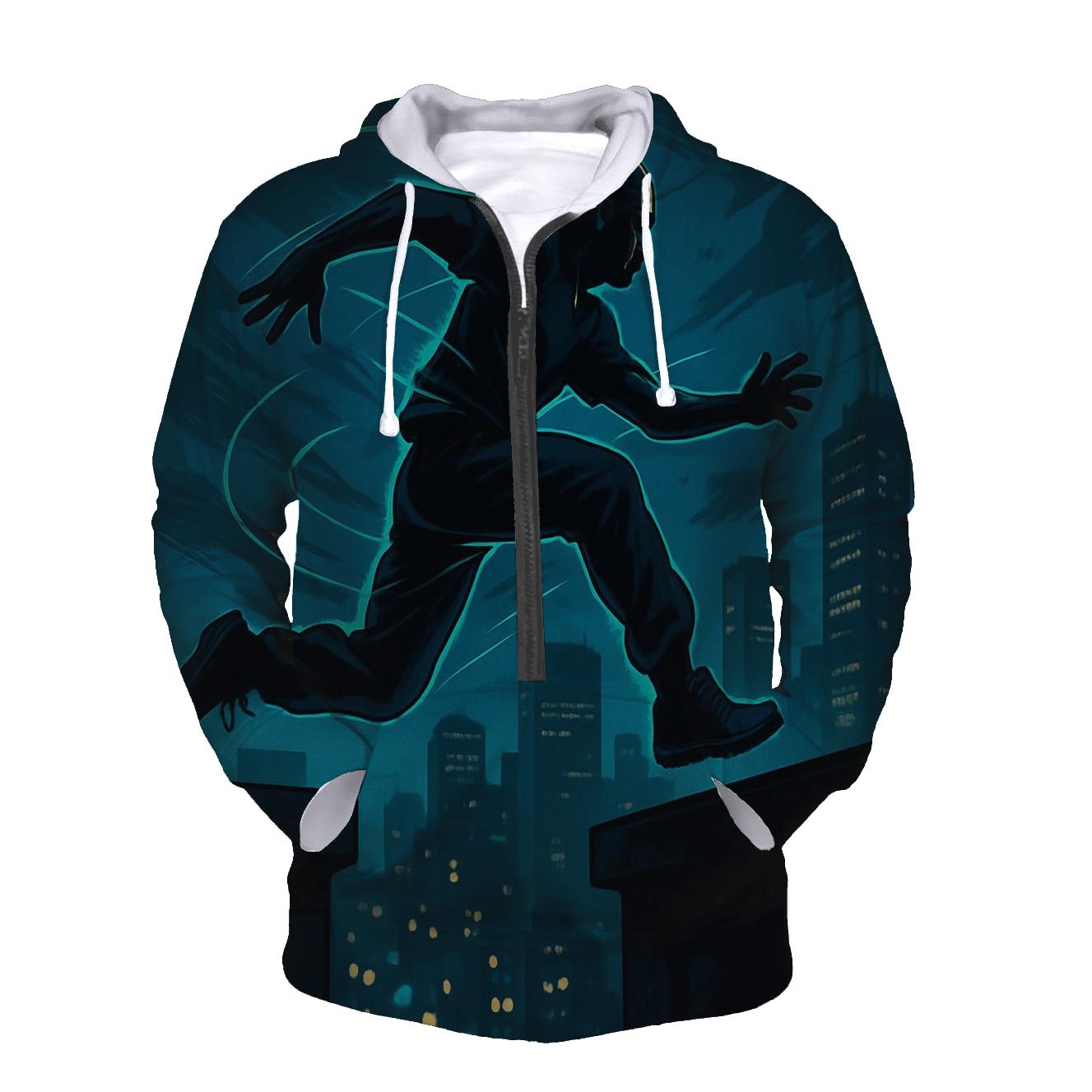 Urban Parkour Momentum hoodie designs