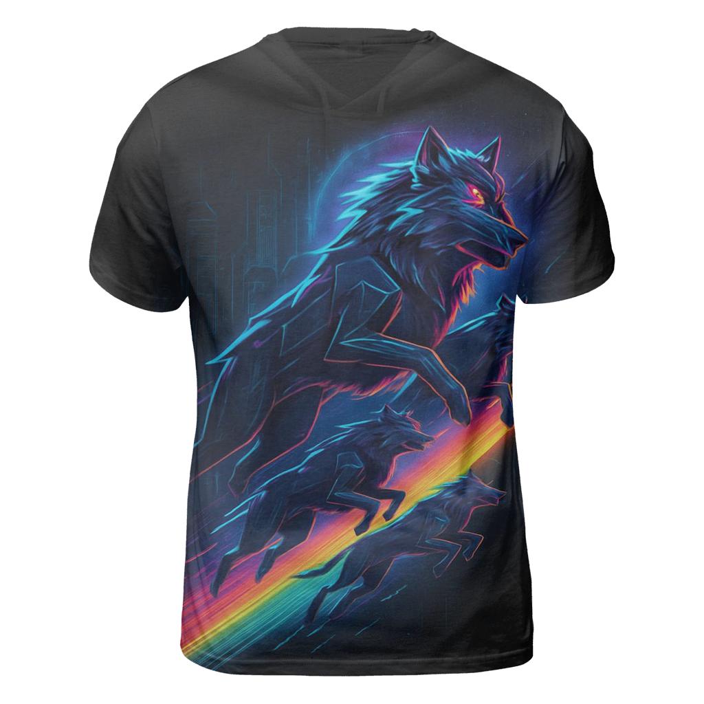 Neon Spirit Pack Ascent creative print fashion shirts