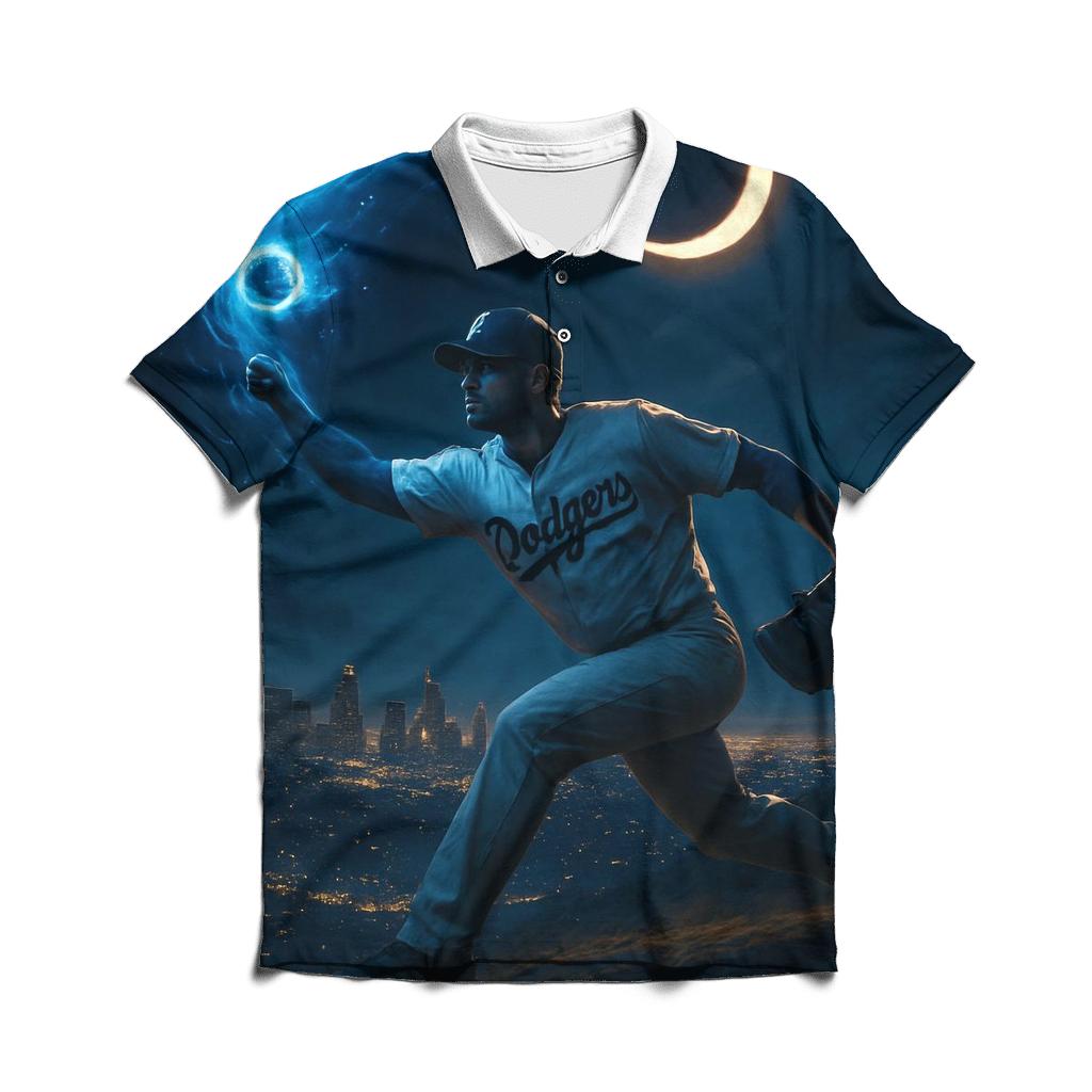 Midnight Hill Curveball Eclipse personalized polo shirts