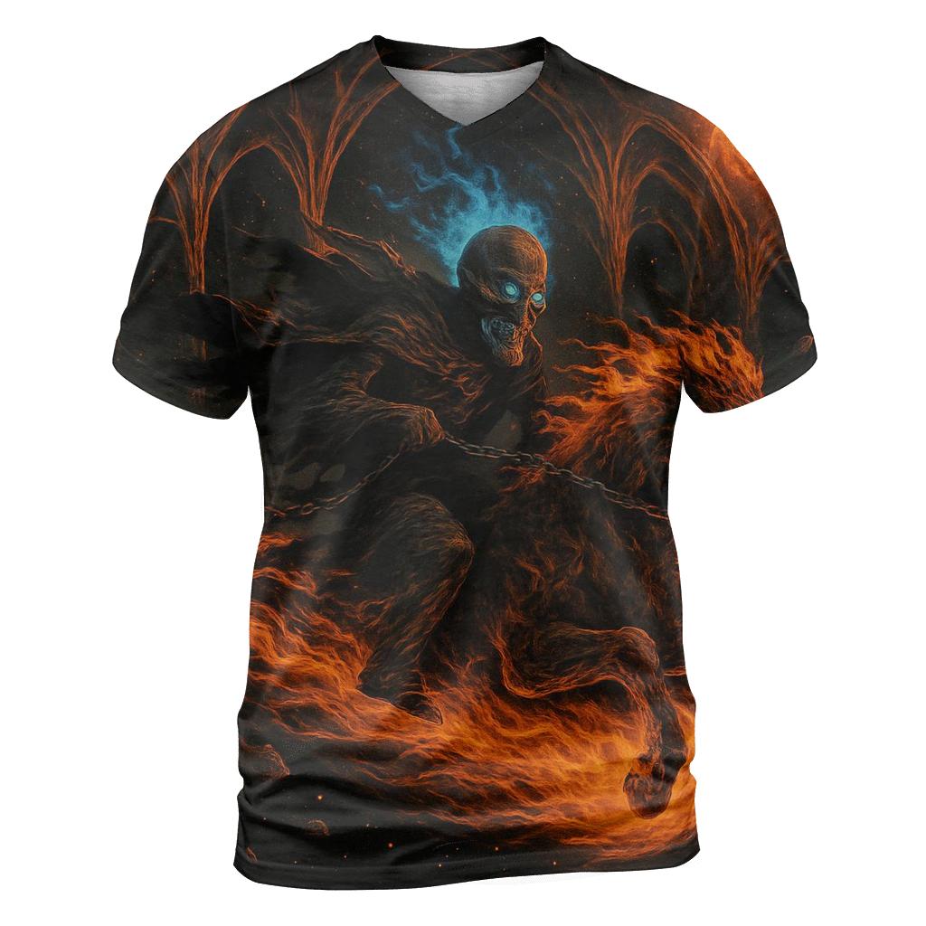 Grim Rider Of The Eventide Comet statement graphic shirts