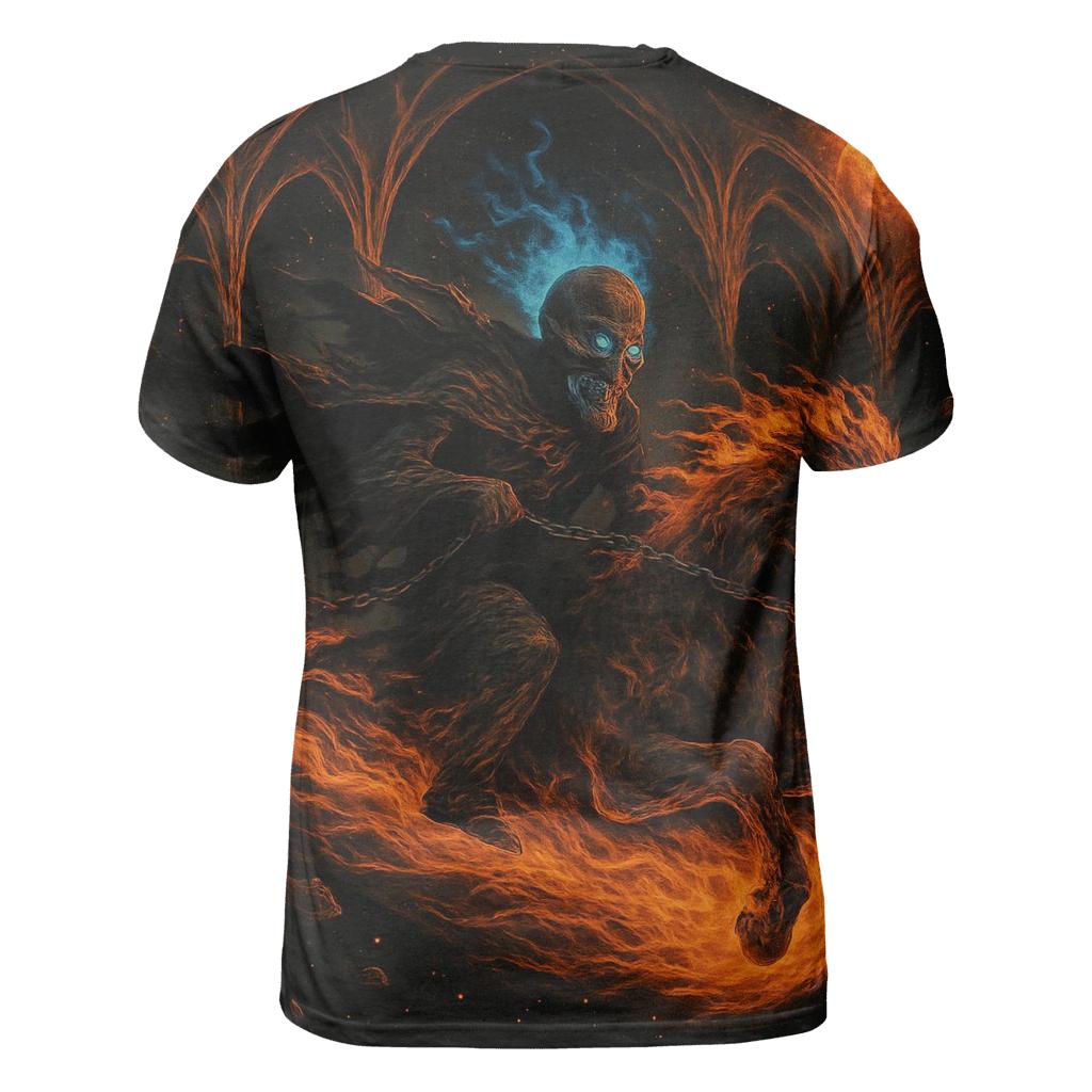 Grim Rider Of The Eventide Comet statement graphic shirts