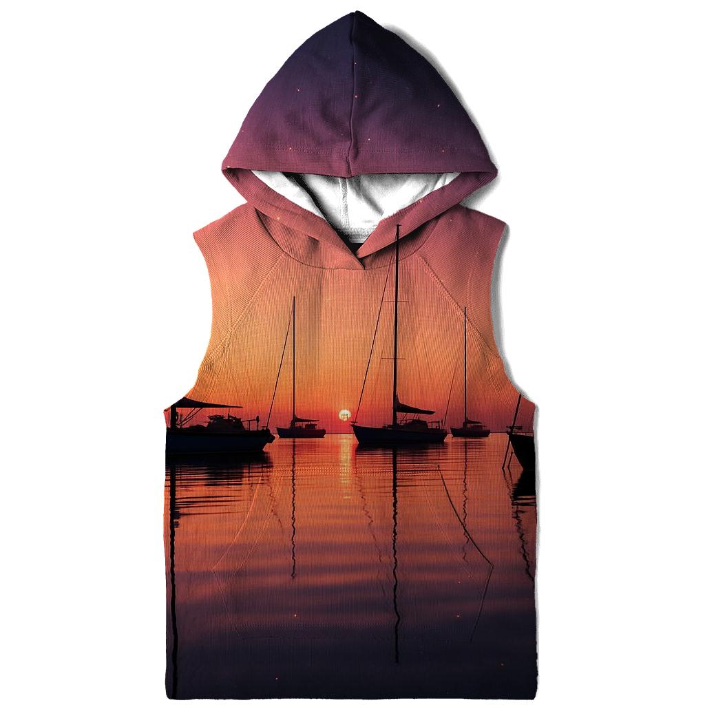 Harbor Of Glass Sunset pullover hoodies