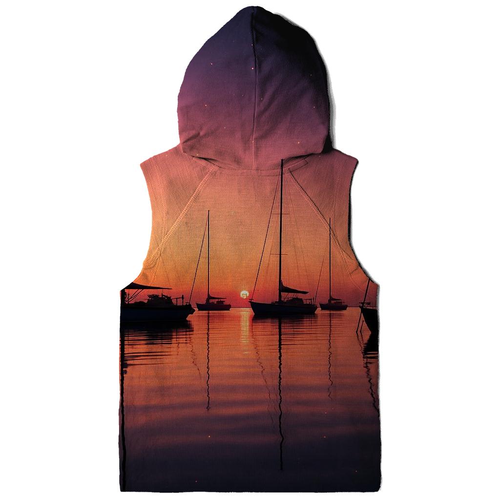 Harbor Of Glass Sunset pullover hoodies