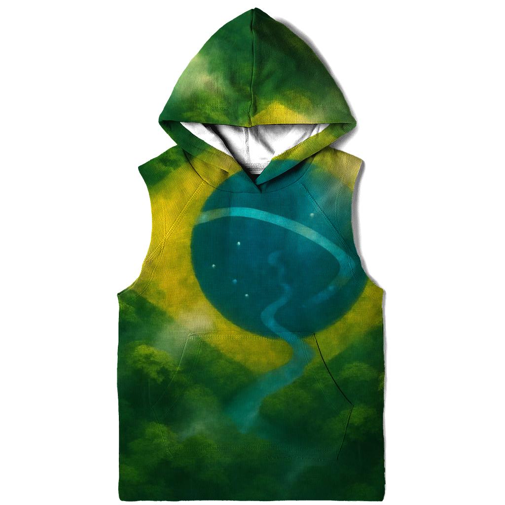 Brazilian Rainforest Flag Canopy graphic hoodies
