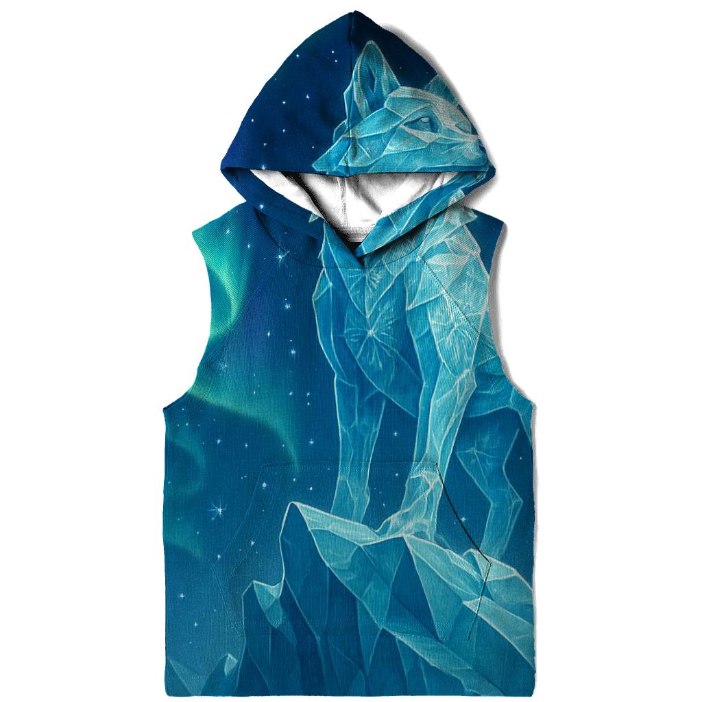 Aurora Glacier Guardian designer hoodies