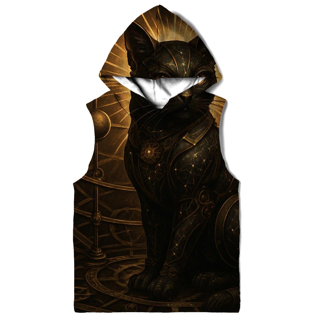 Chrono Navigator Clockwork Cat zip-up hoodies
