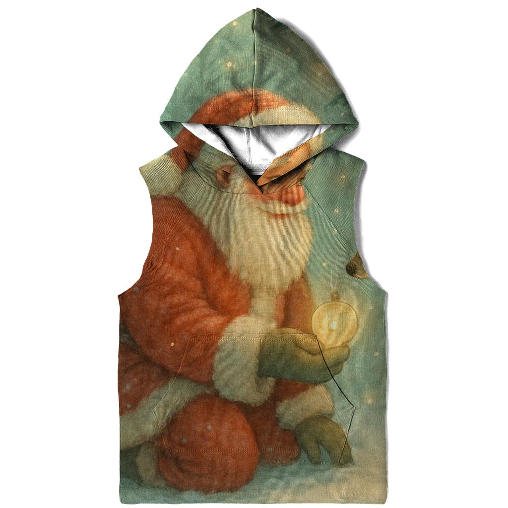 Frosted Forest Storybook Santa hoodie trends