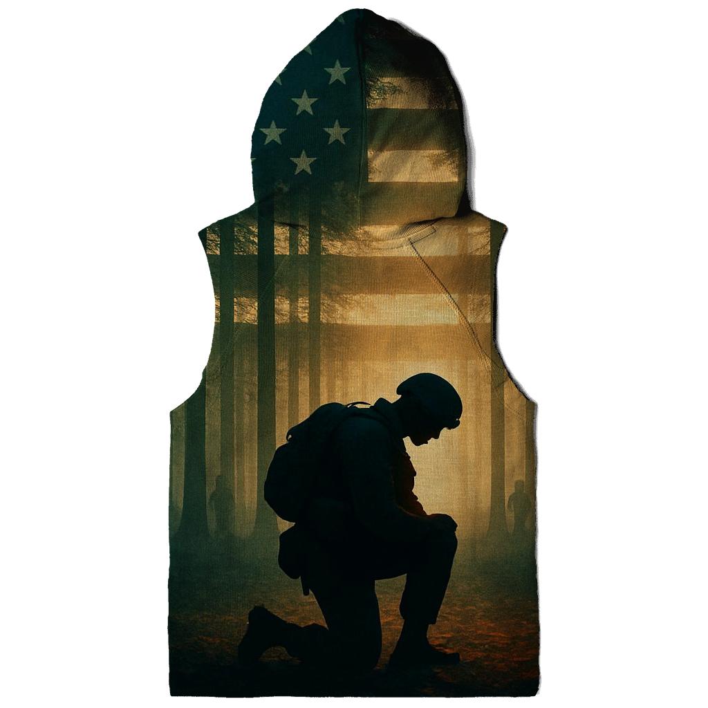 Forest Guard Flag Canopy lightweight hoodies