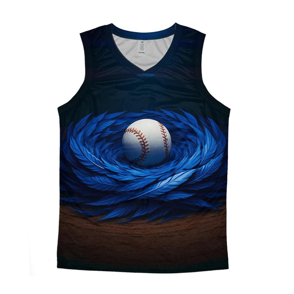Midnight Nest Mound Blue Jays Vision personalized athletic tanks