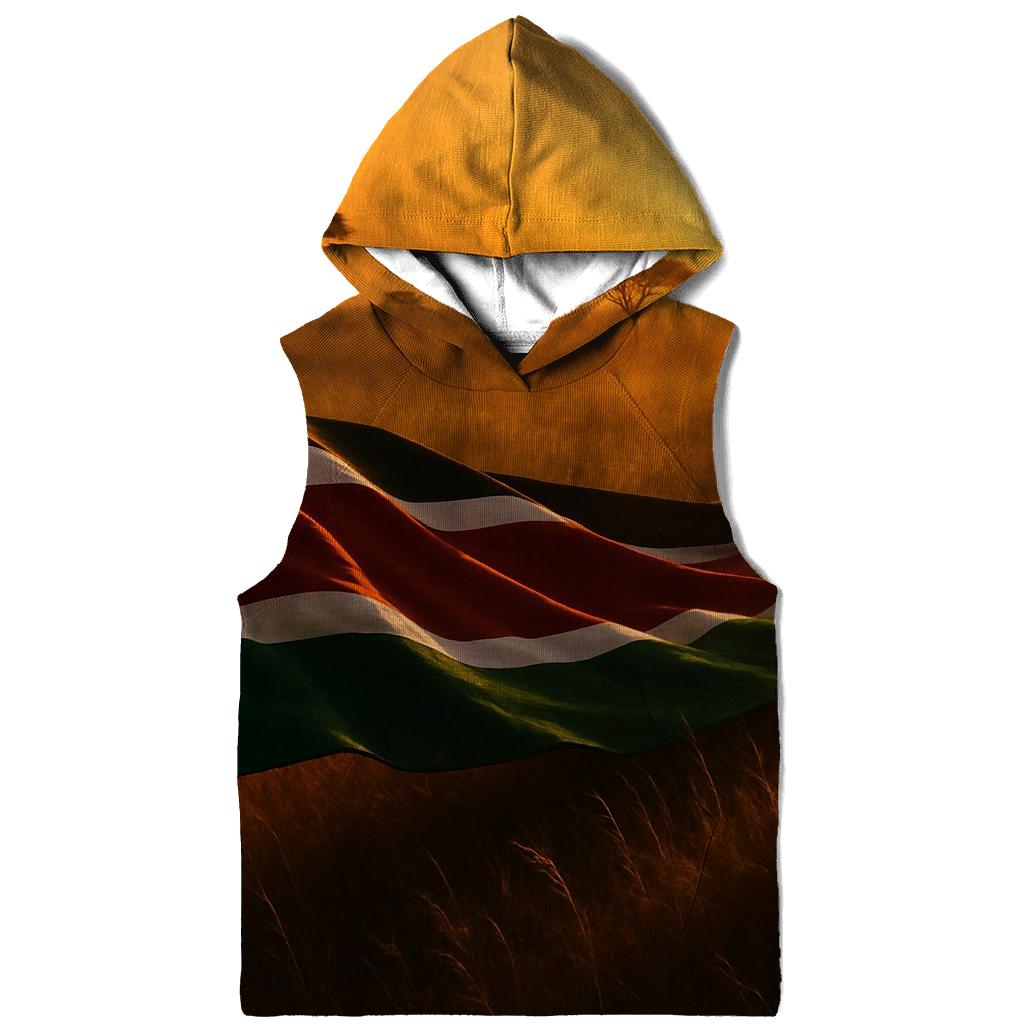 Kenyan Savannah Flag Horizon hoodie styles