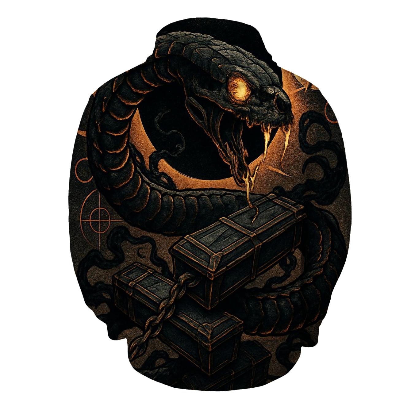 Serpent Eclipse Over Iron Tombs custom hoodies