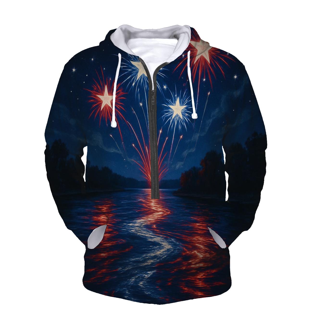 Fireworks River Of Freedom designer hoodies