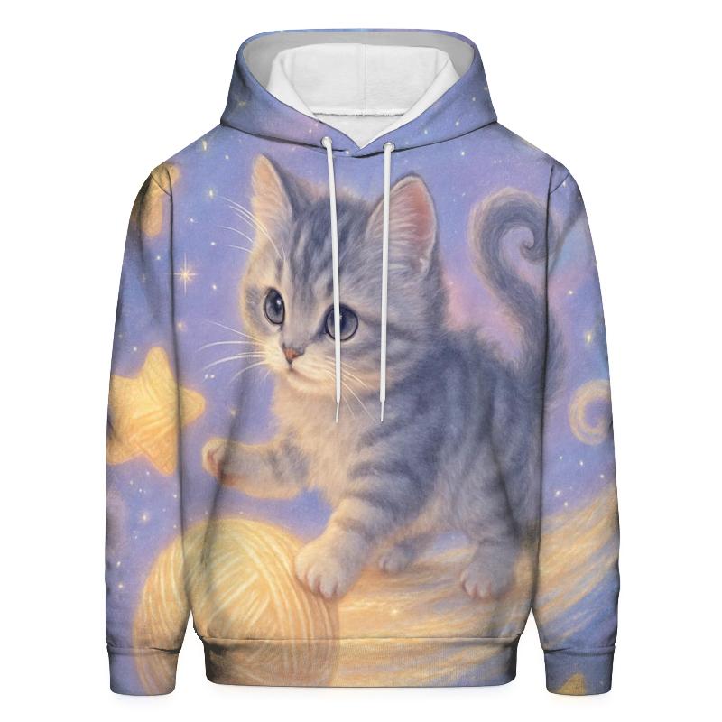 Celestial Yarn Voyager Cat lightweight hoodies
