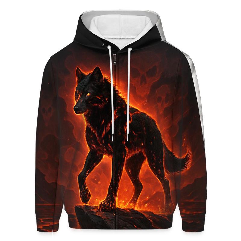 Volcanic Ember Alpha custom hoodies