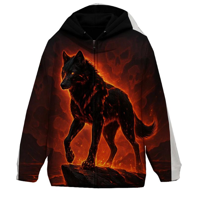Volcanic Ember Alpha custom hoodies
