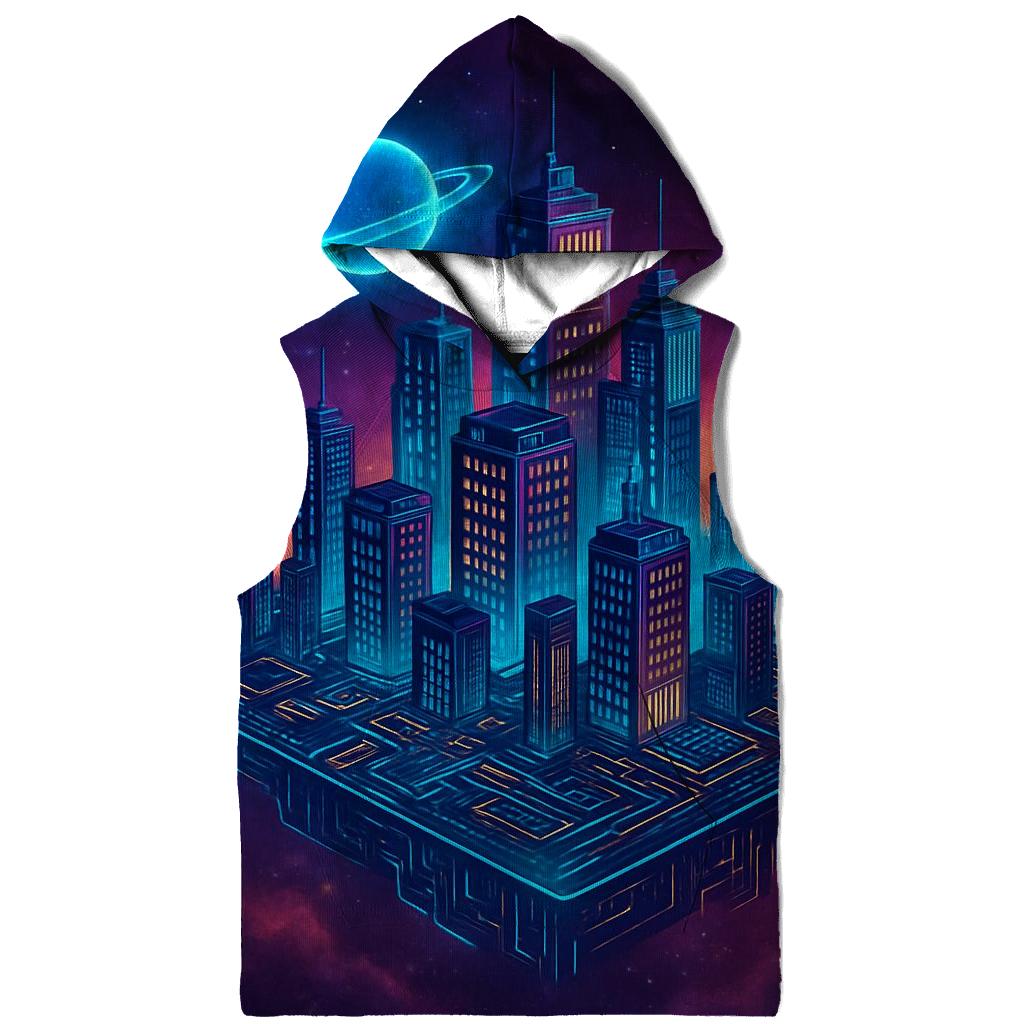 Circuit City In The Heart Of A Nebula custom hoodies