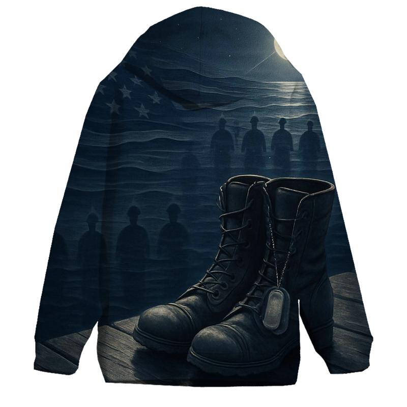 Ocean Of Memory Flag Reflections lightweight hoodies