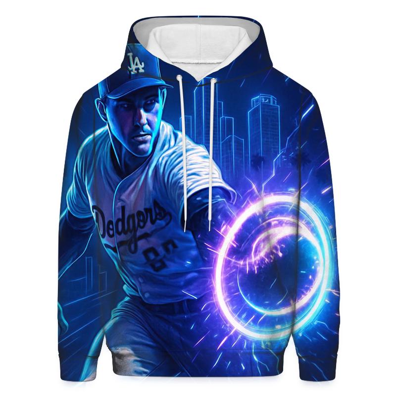 Neon Skyline Fastball Surge hoodie designs