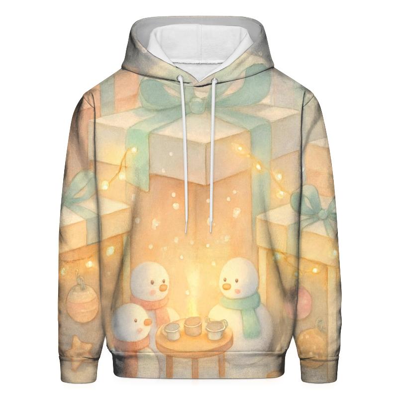 Snowman Tea Party In A Gift Box Forest designer hoodies