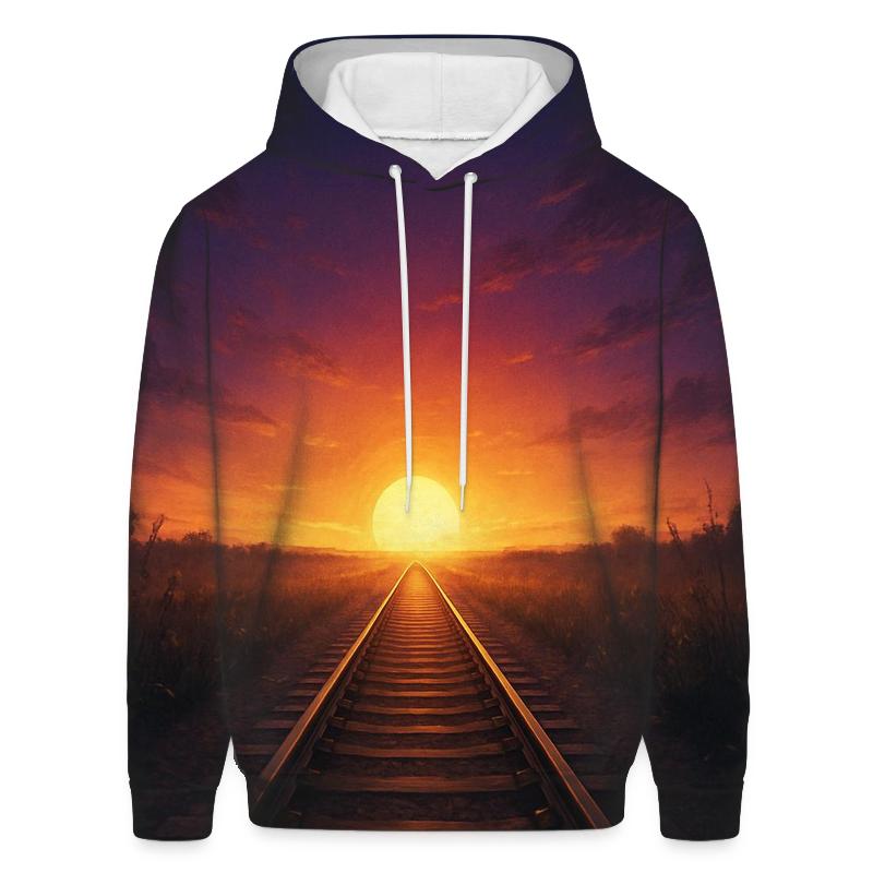 Railway To The Last Light lightweight hoodies