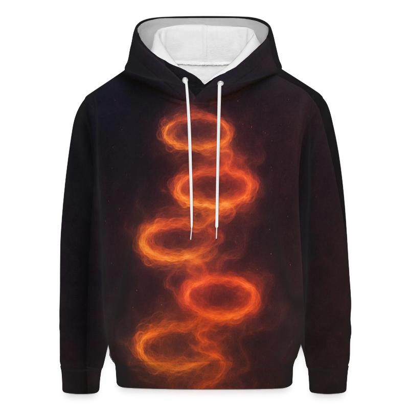 Starlit Gradient Smoke Rings hoodie trends