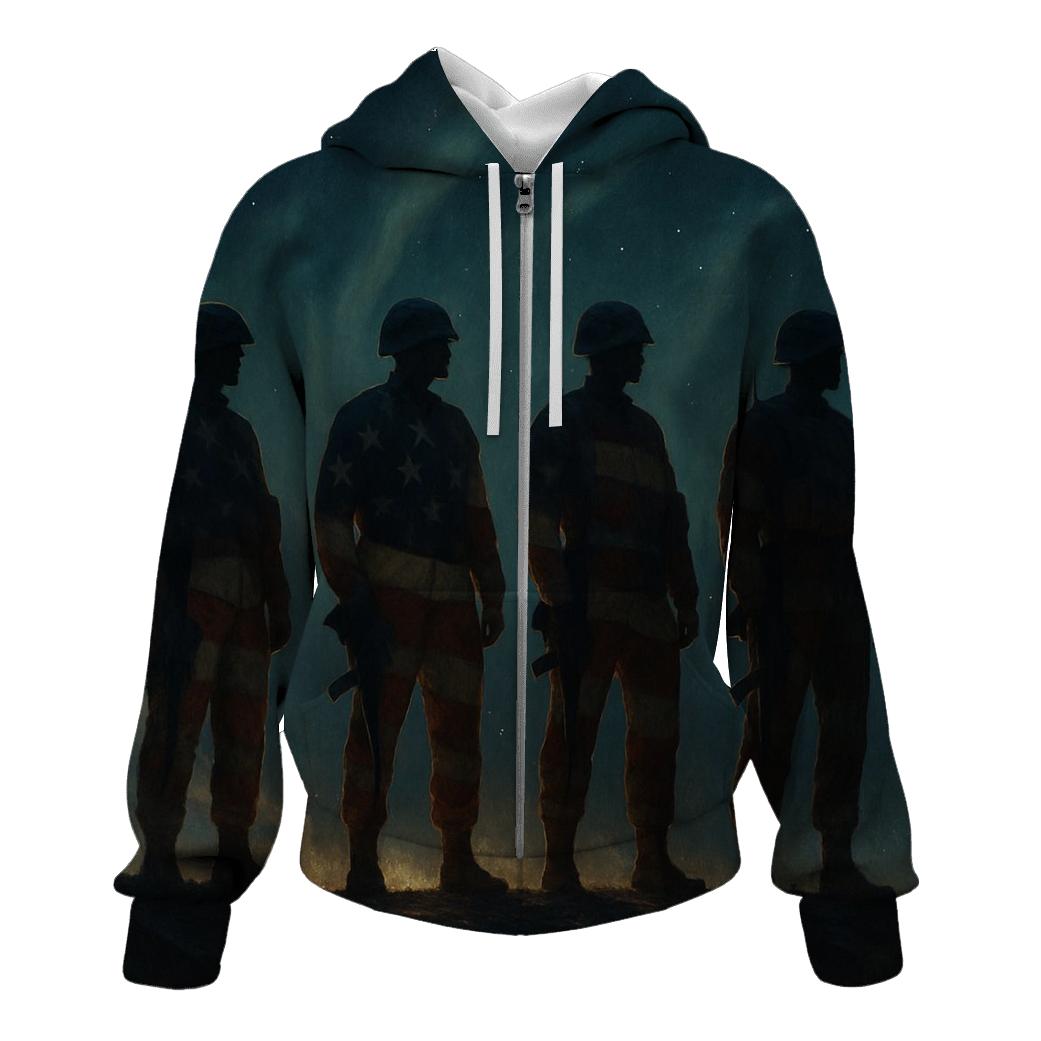 Guardians Of The Silent Watch printed hoodies