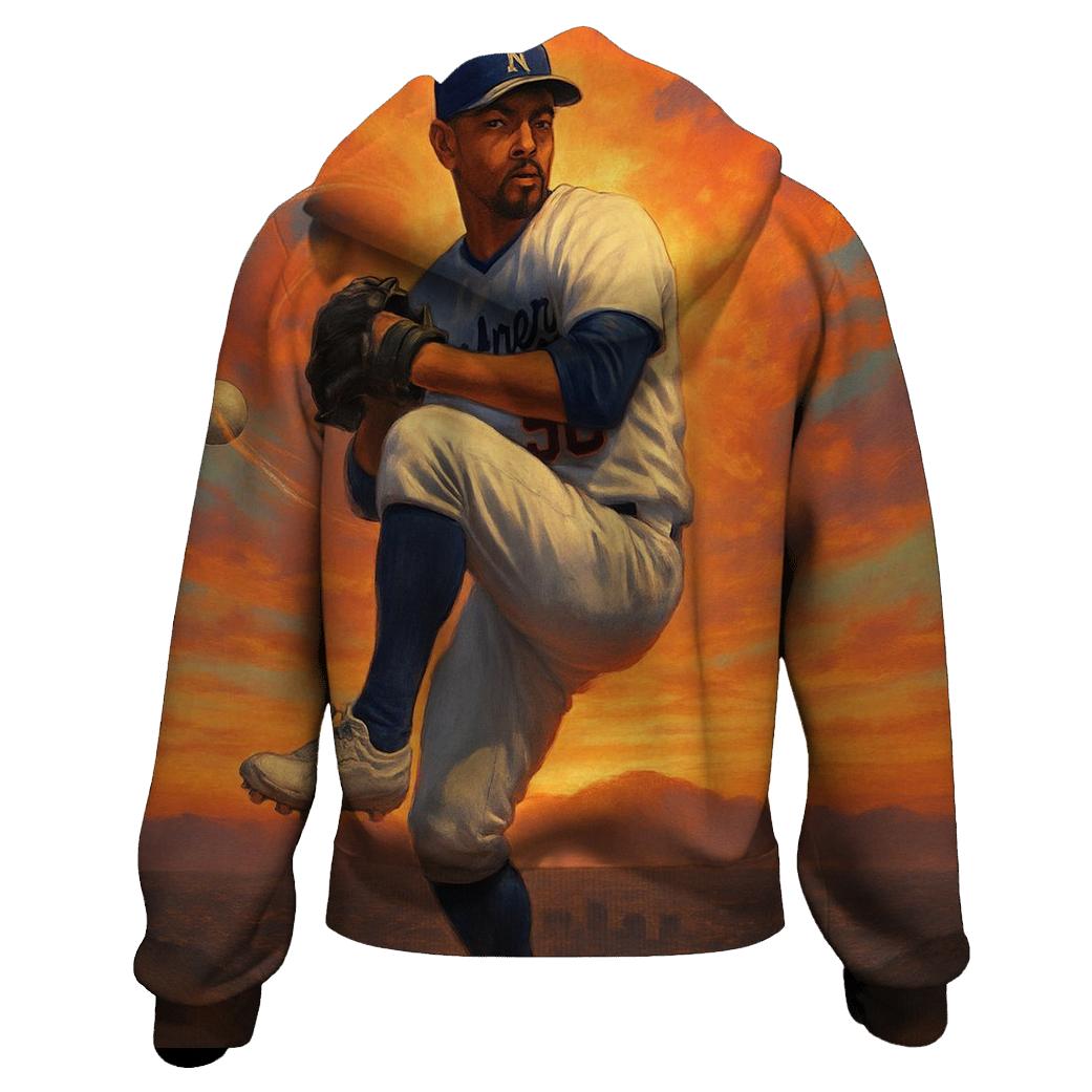 Sunset Windup Over Chavez Haze graphic hoodies