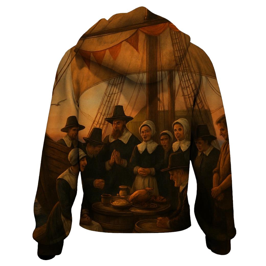 Pilgrim Voyage Of Gratitude At Sea hoodies fashion