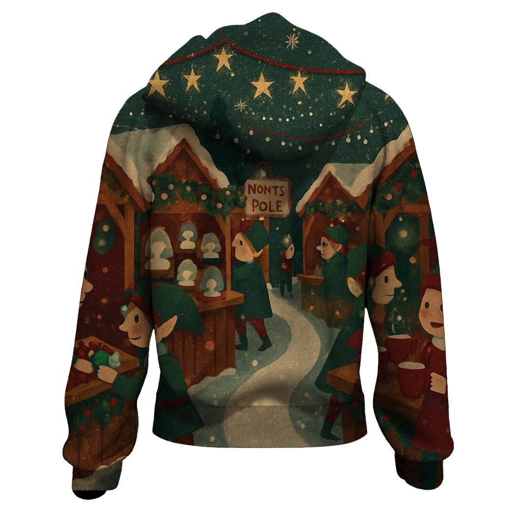 North Pole Night Market Lantern Lane designer hoodies