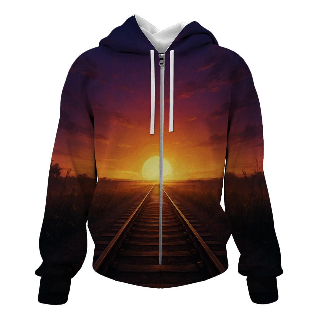 Railway To The Last Light custom hoodies