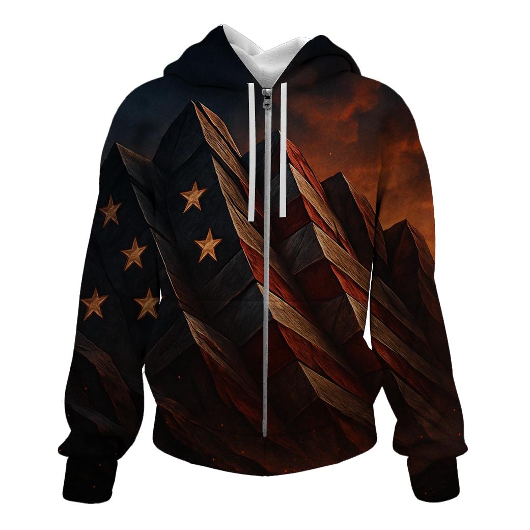 Mountain Forge Of The Iron Flag heavyweight hoodies