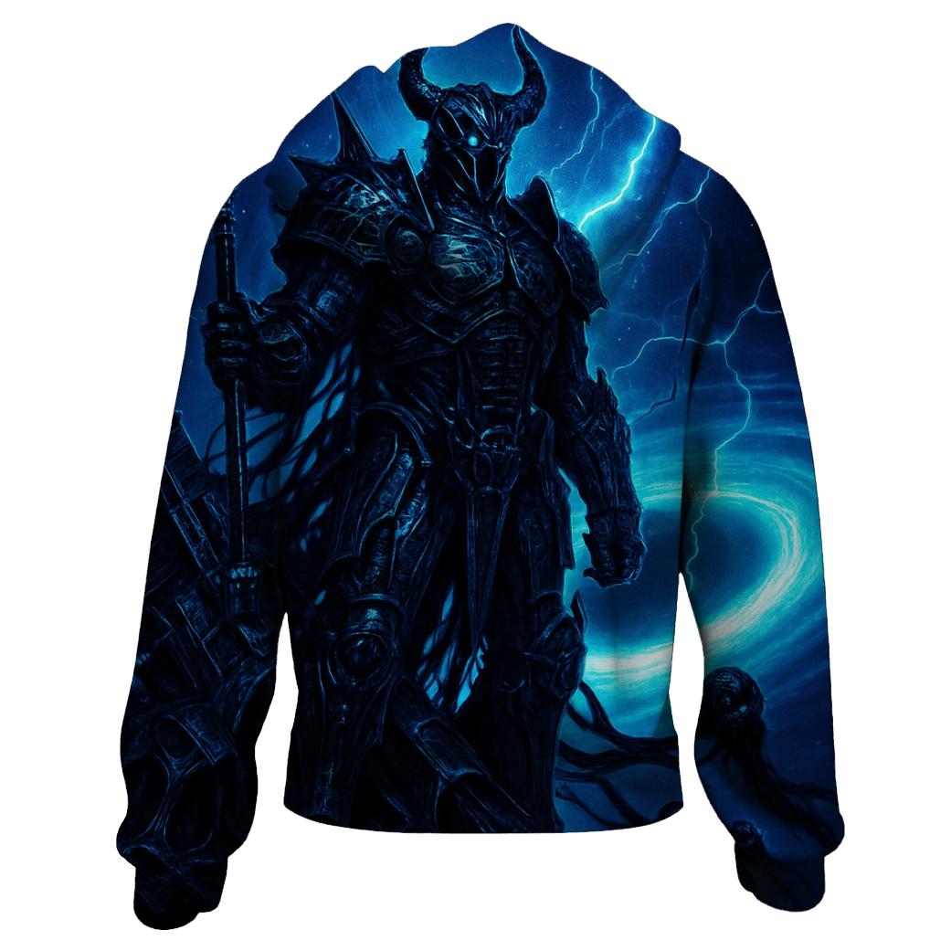 Warden Of The Starlit Abyss printed hoodies