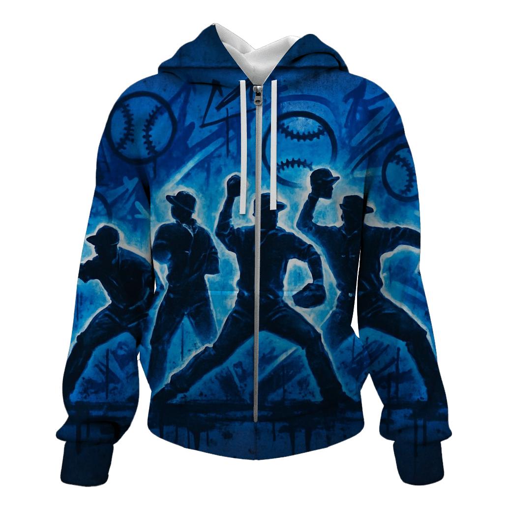 Graffiti Bullpen Thunder hoodie trends