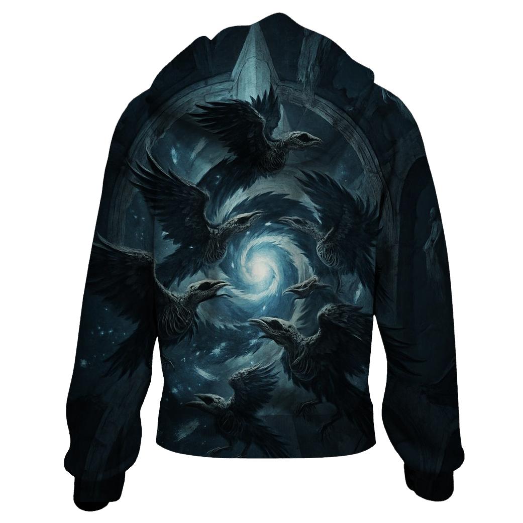 Ravens Of The Cold Singularity heavyweight hoodies