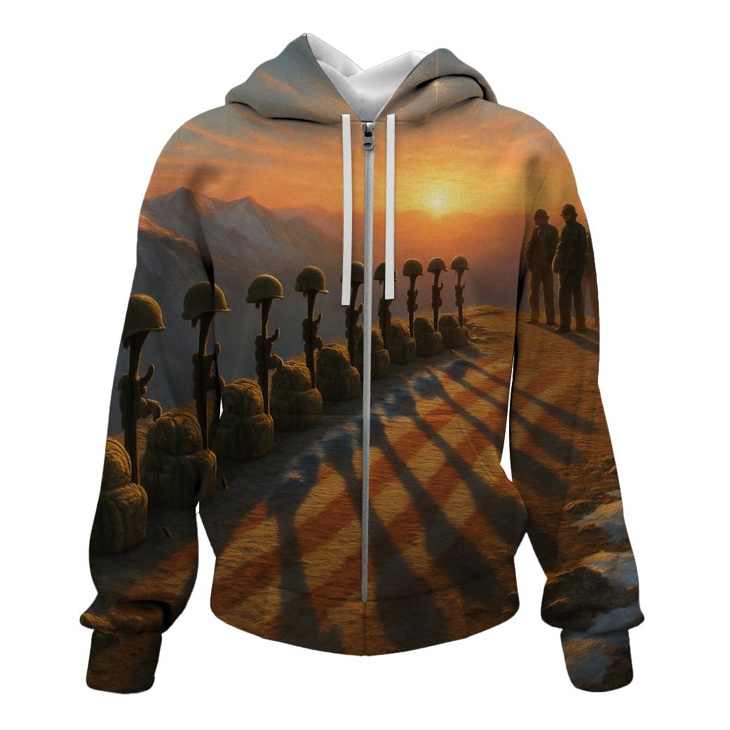 Mountain Ridge Honor Line designer hoodies