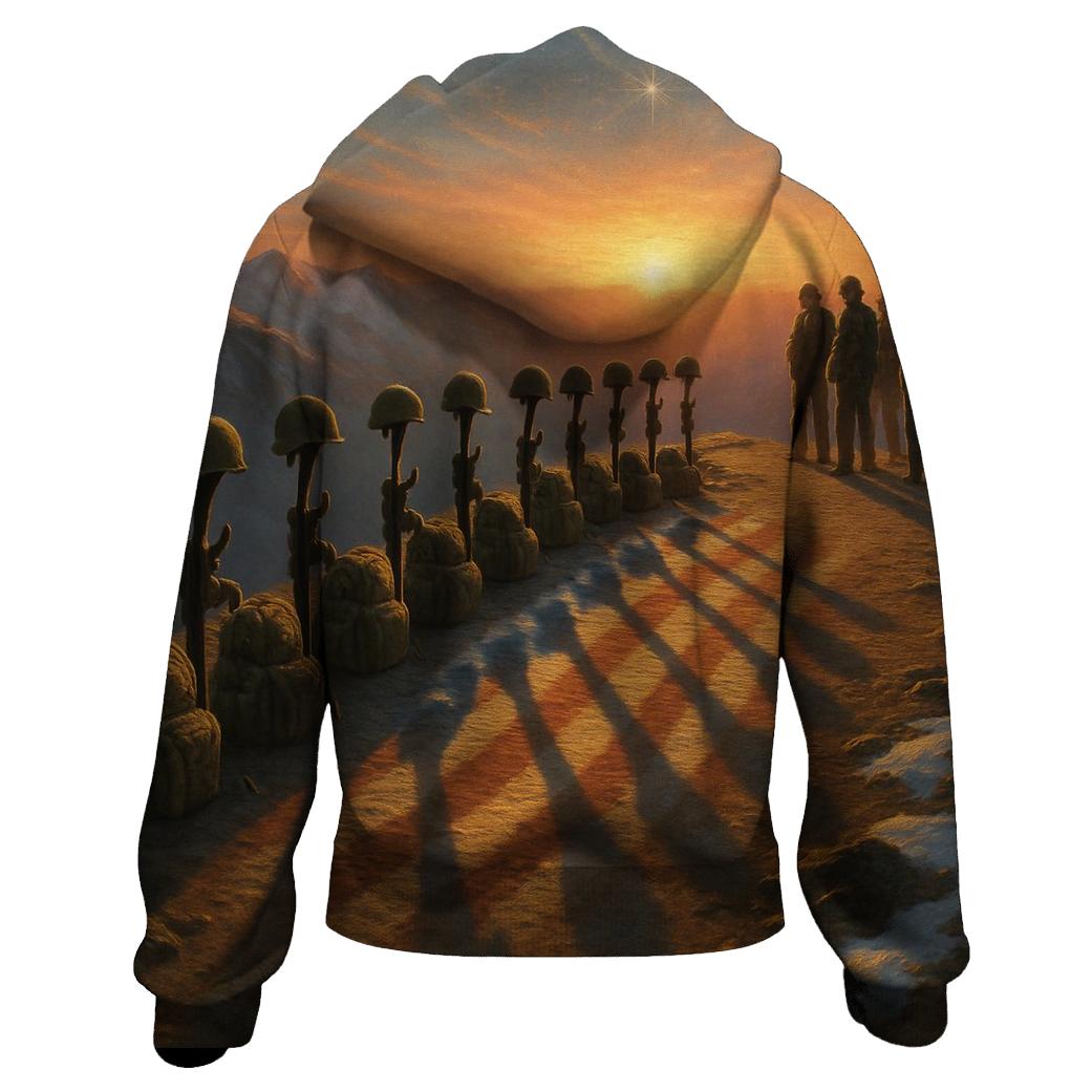 Mountain Ridge Honor Line designer hoodies