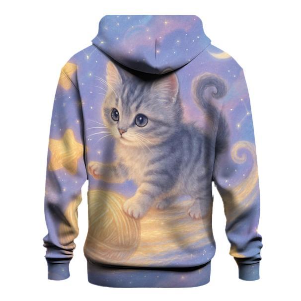 Celestial Yarn Voyager Cat hoodies fashion