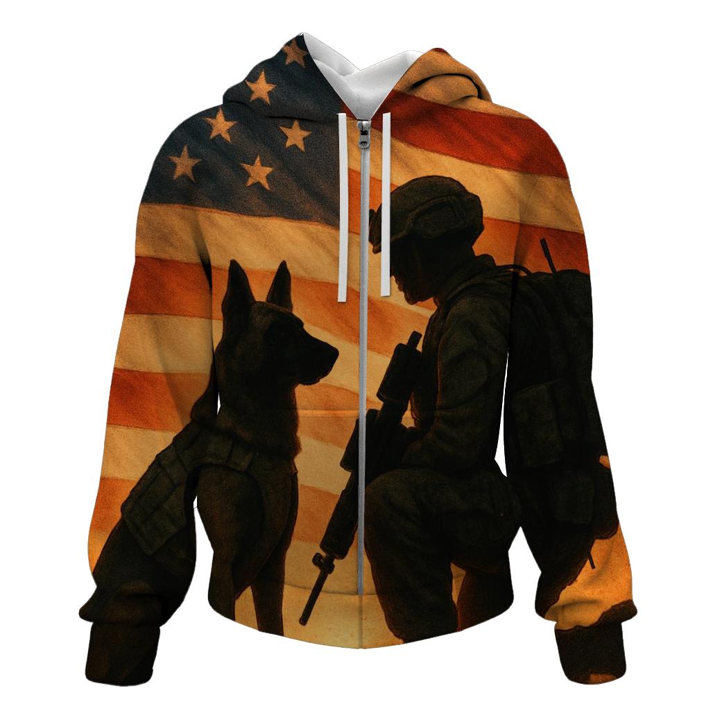 Guardian K9 Flag Bond heavyweight hoodies