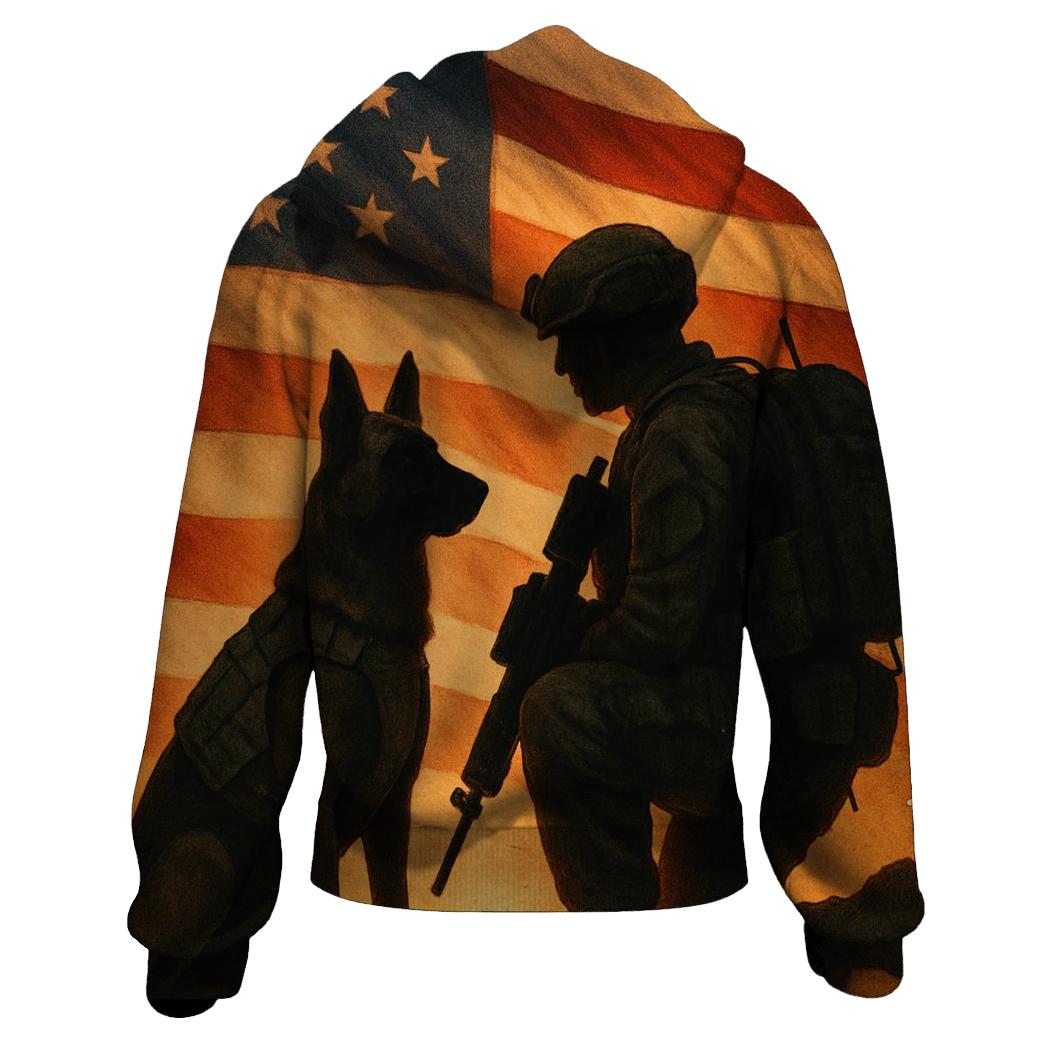 Guardian K9 Flag Bond heavyweight hoodies