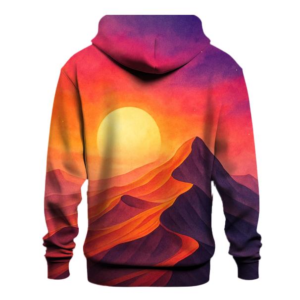 Celestial Dunefall Sunset hoodie styles