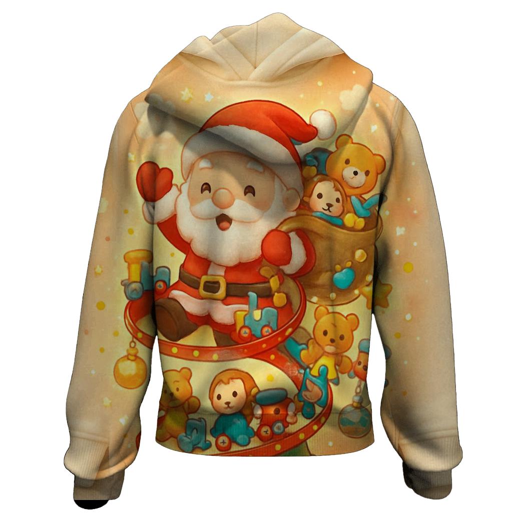 Playful Toy Parade Santa Carousel hoodies fashion