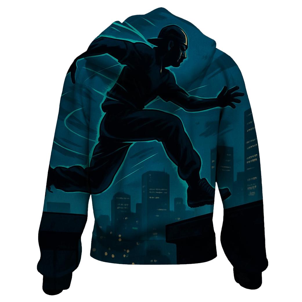 Urban Parkour Momentum pullover hoodies
